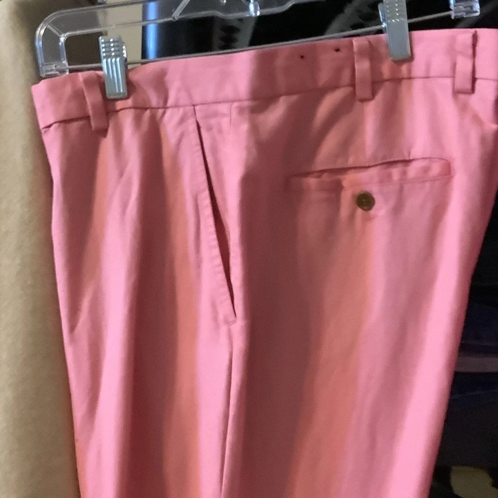 Brooks‎ Brothers Pink Men's linen pants, Baird McNutt Irish linen